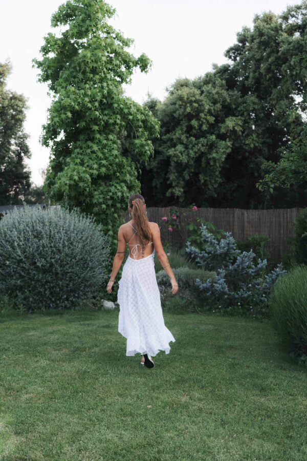 Saraghina Dress Blanco - Imagen 3