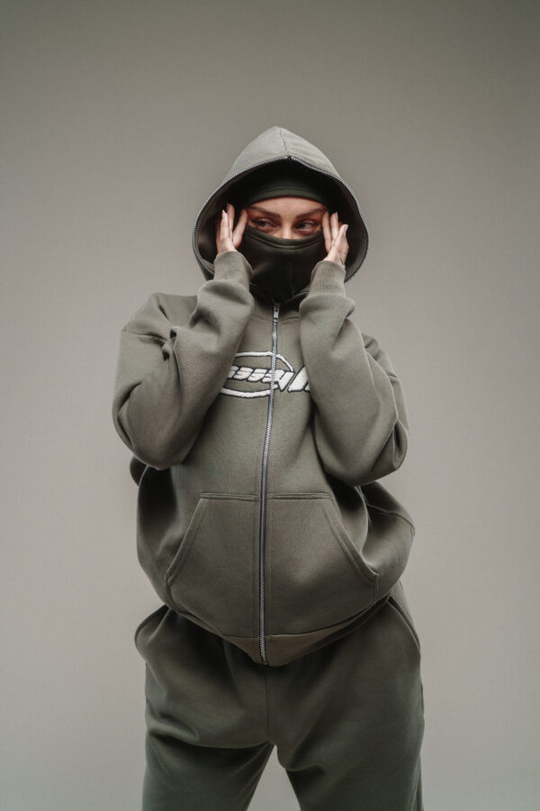 KHAKI HOODIE - Imagen 8