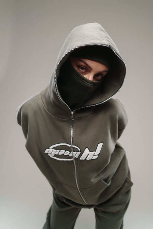 KHAKI HOODIE - Imagen 2