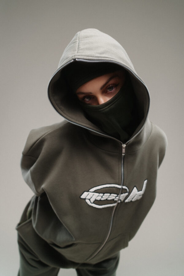 KHAKI HOODIE - Imagen 9